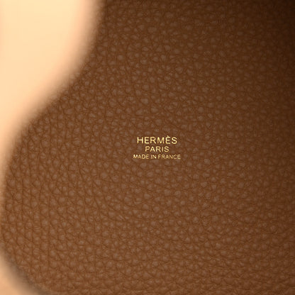 Hermes Taurillon Clemence Picotin Lock 18 PM Chai 5 of 8