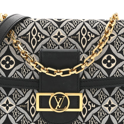 Louis Vuitton Jacquard Since 1854 Dauphine MM Grey 7 of 9