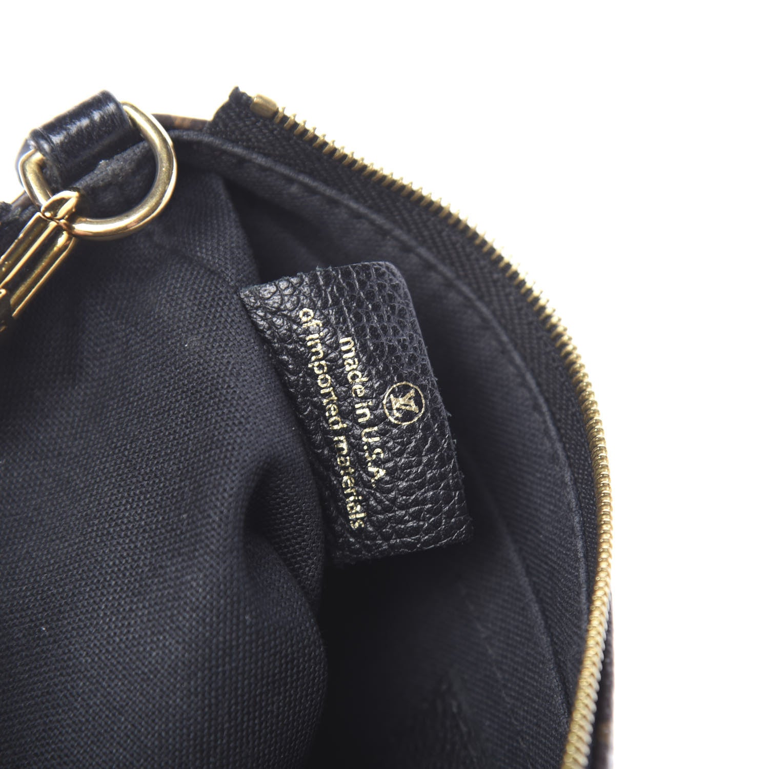 Louis Vuitton Monogram Pallas Clutch Black 7 of 11