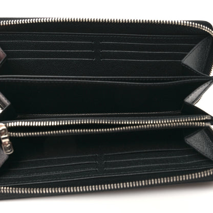Louis Vuitton Epi Zippy Wallet Black 5 of 8