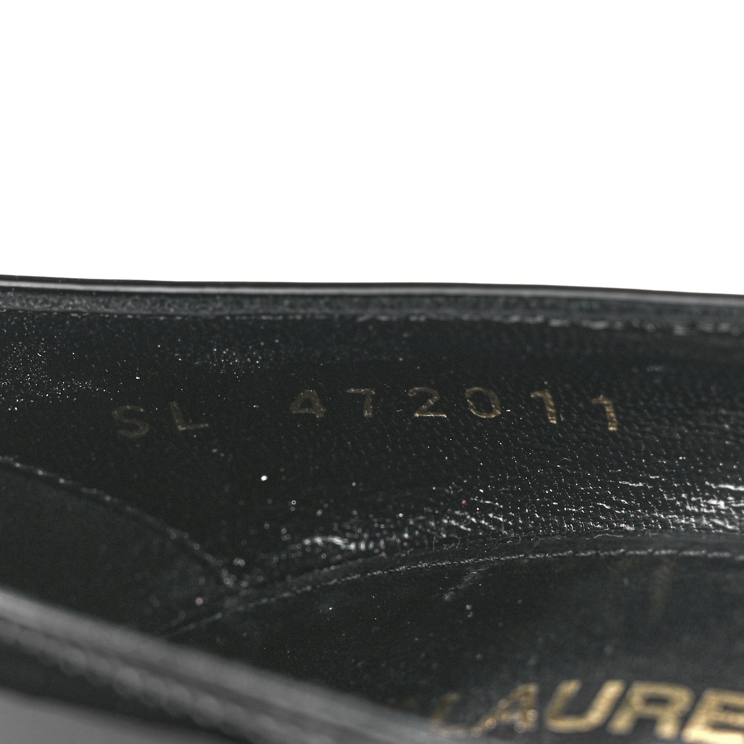 Saint Laurent Patent Opyum 110 Pumps 38 Black Gold 8 of 9