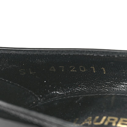 Saint Laurent Patent Opyum 110 Pumps 38 Black Gold 8 of 9