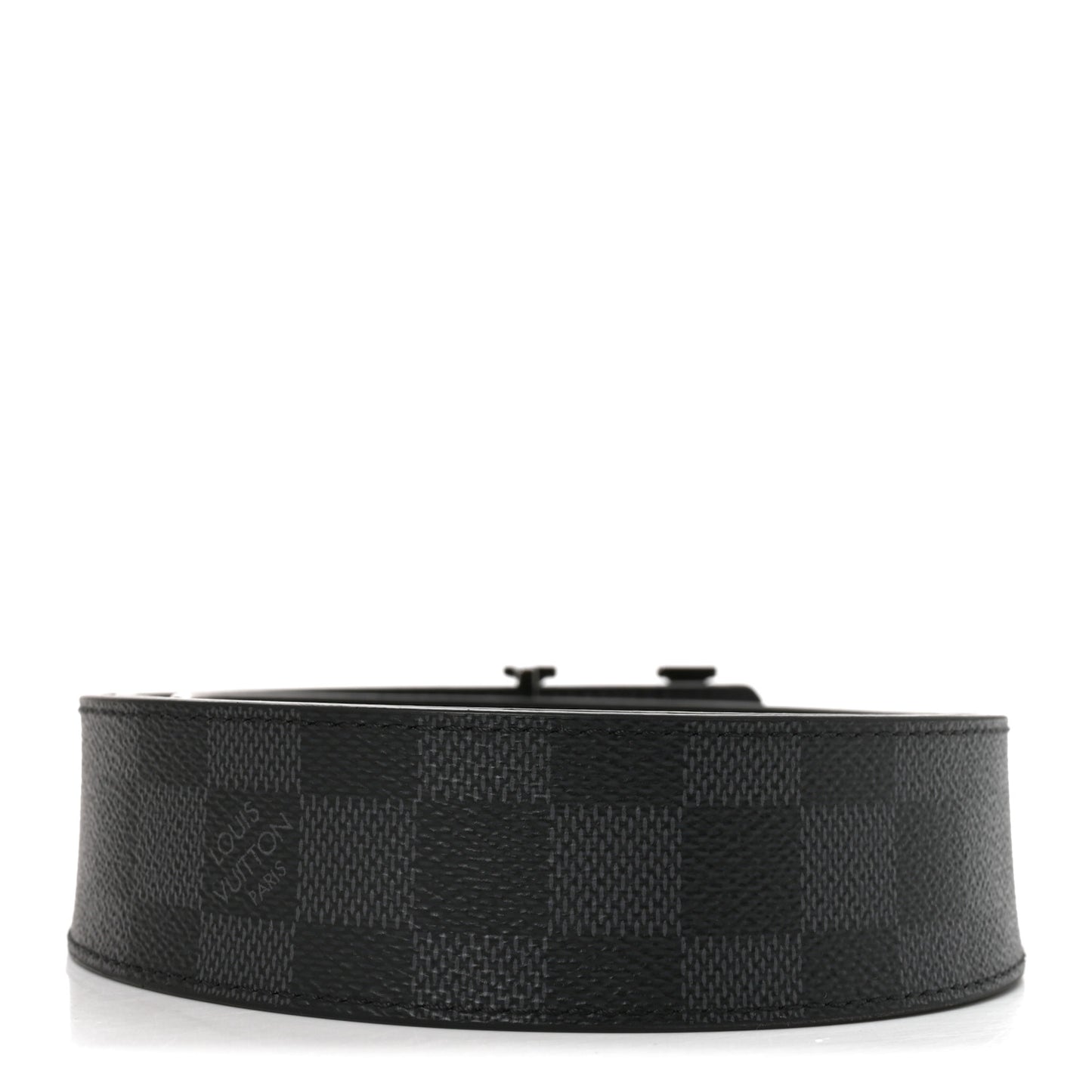 Damier Graphite 40mm LV Initiales Belt 95 38