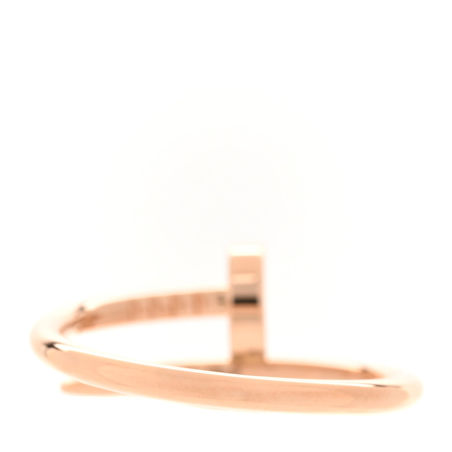18K Pink Gold Small Juste Un Clou Ring 51 5.75