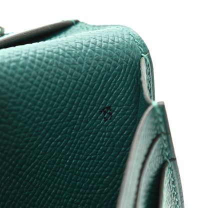 Hermes Epsom Bearn Gusset Wallet Malachite 11 of 13