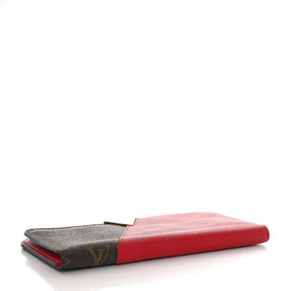 Louis Vuitton Monogram Calfskin Kimono Wallet Cherry 4 of 9