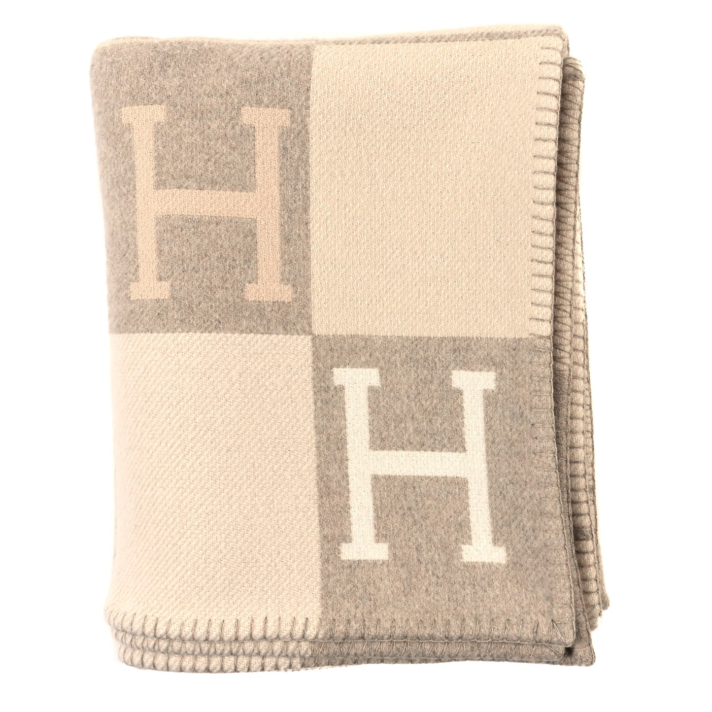 Wool Cashmere Avalon III Blanket Coco Camomille
