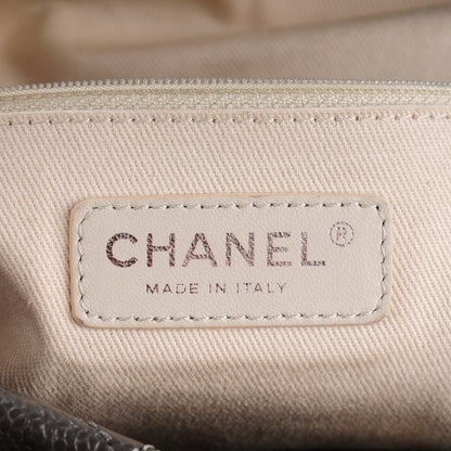 Chanel Soft Caviar Timeless Large Shopping Tote Grey 6 of 7