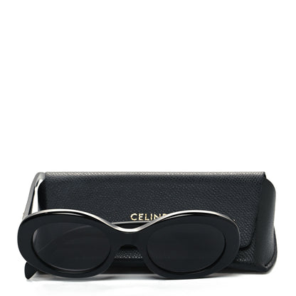 Celine Acetate Triomphe 01 Sunglasses CL 40194U Black 7 of 7