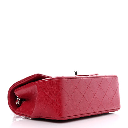 Chanel Caviar Quilted Mini Rectangular Flap Red 4 of 12