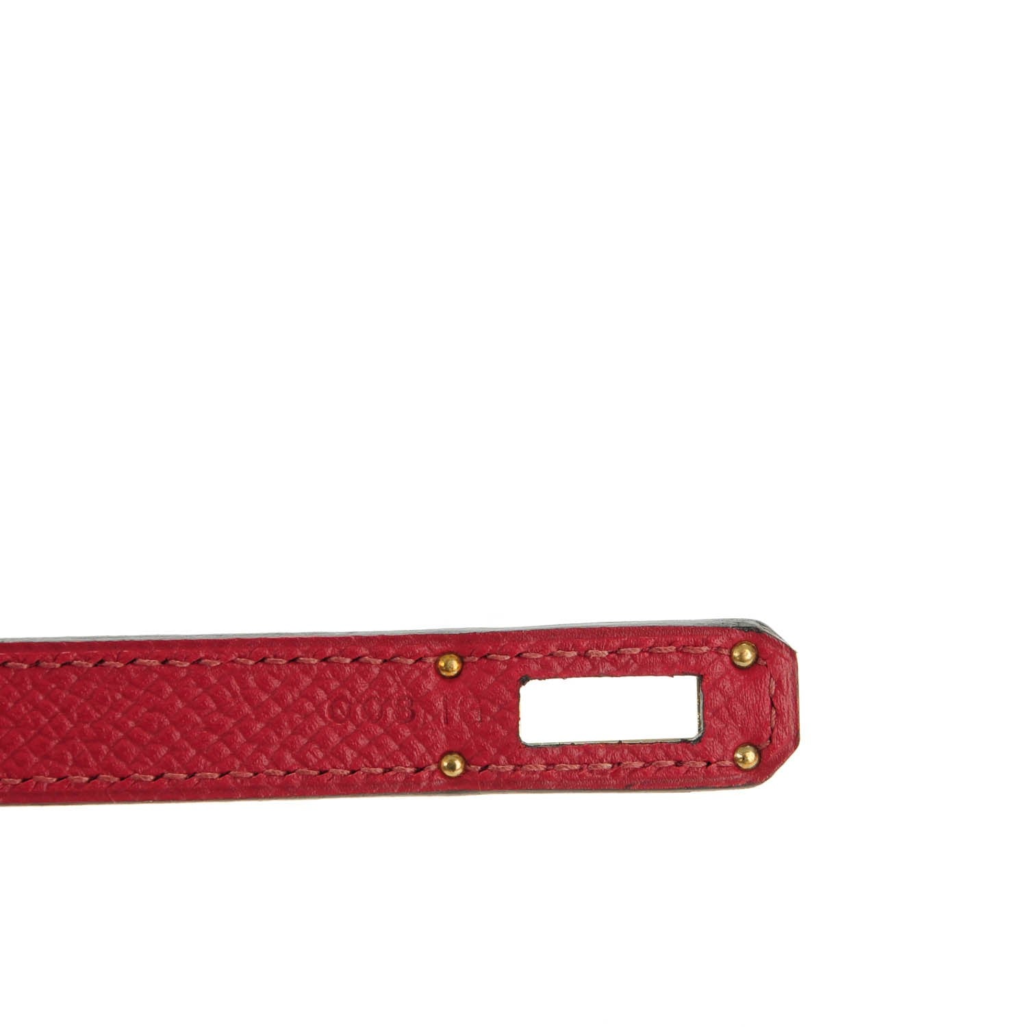 Hermes Epsom Kelly Longue Wallet Rouge Grenat 7 of 10