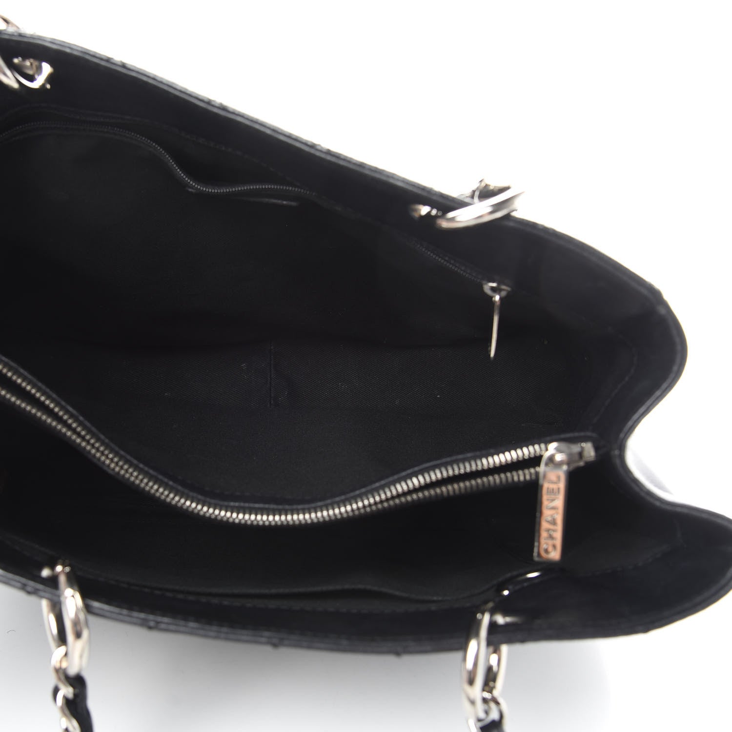 Chanel Caviar Quilted Grand Shopping Tote GST Black 5 of 17