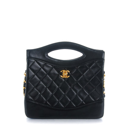 Chanel Lambskin Quilted Shoulder Bag Black 1 of 10