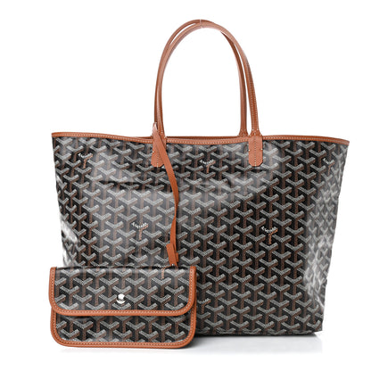 Goyard Goyardine Saint Louis PM Black Gold 1 of 8