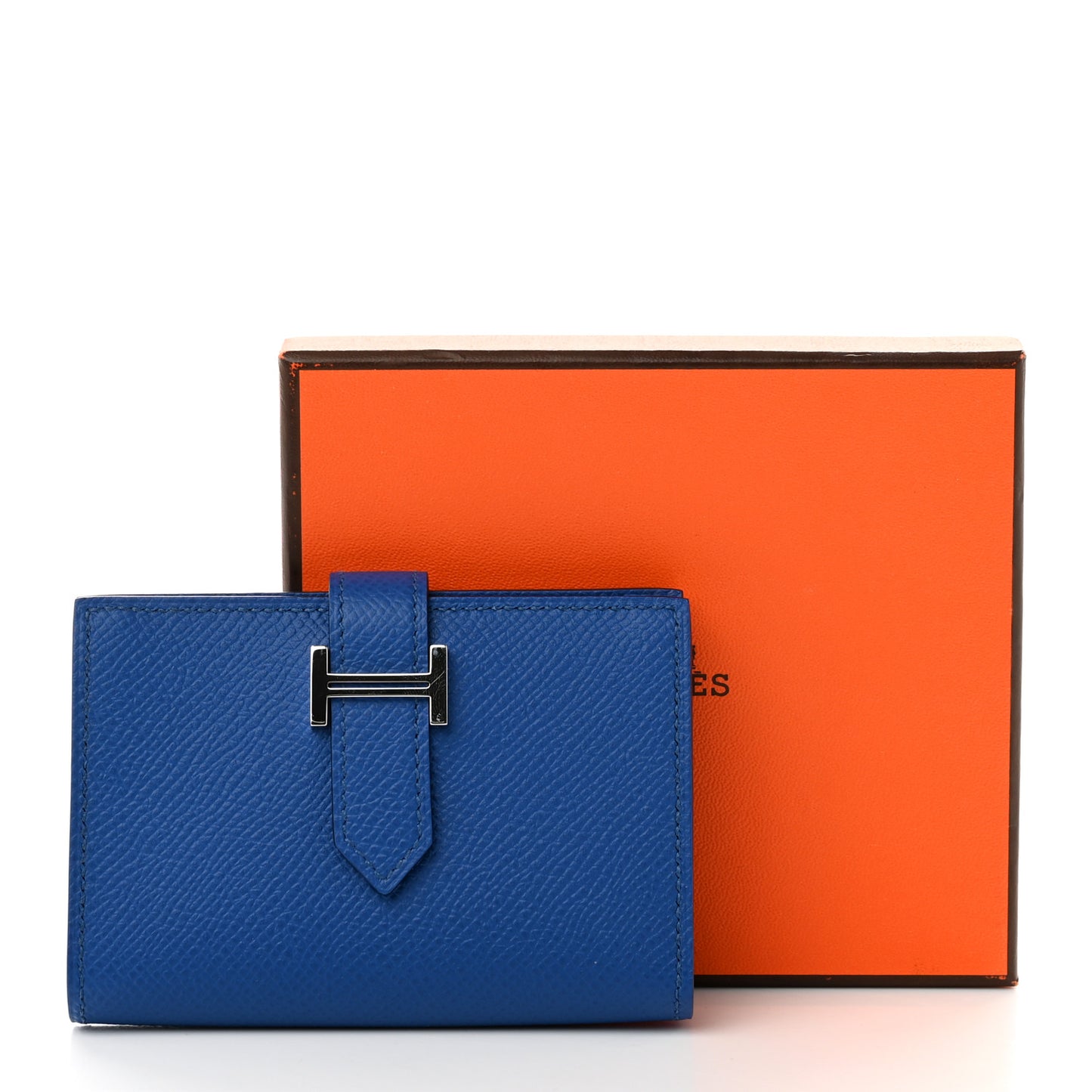 Epsom Bearn Card Holder Wallet Bleu Zellige
