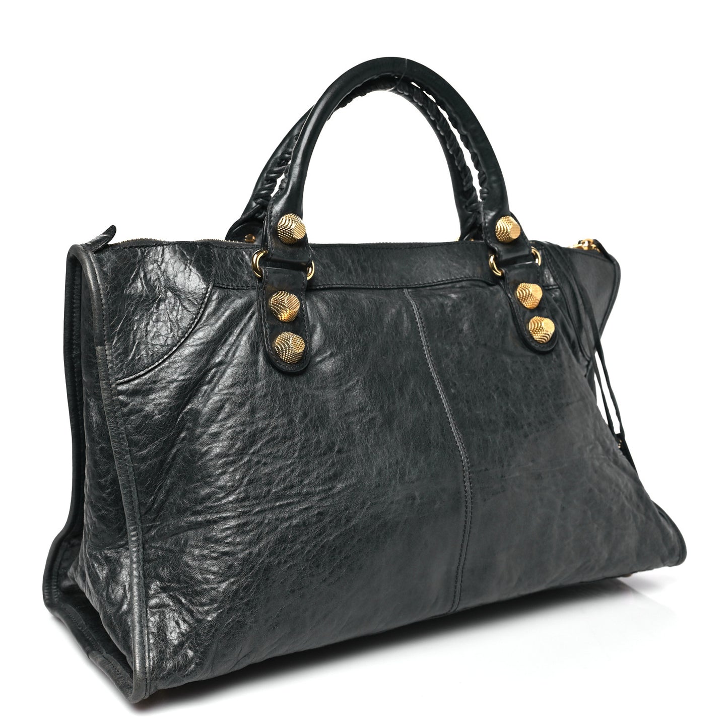 Agneau Giant 21 Gold Hardware Work Anthracite