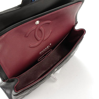 Chanel Lambskin Quilted Medium Double Flap Black 5 of 7