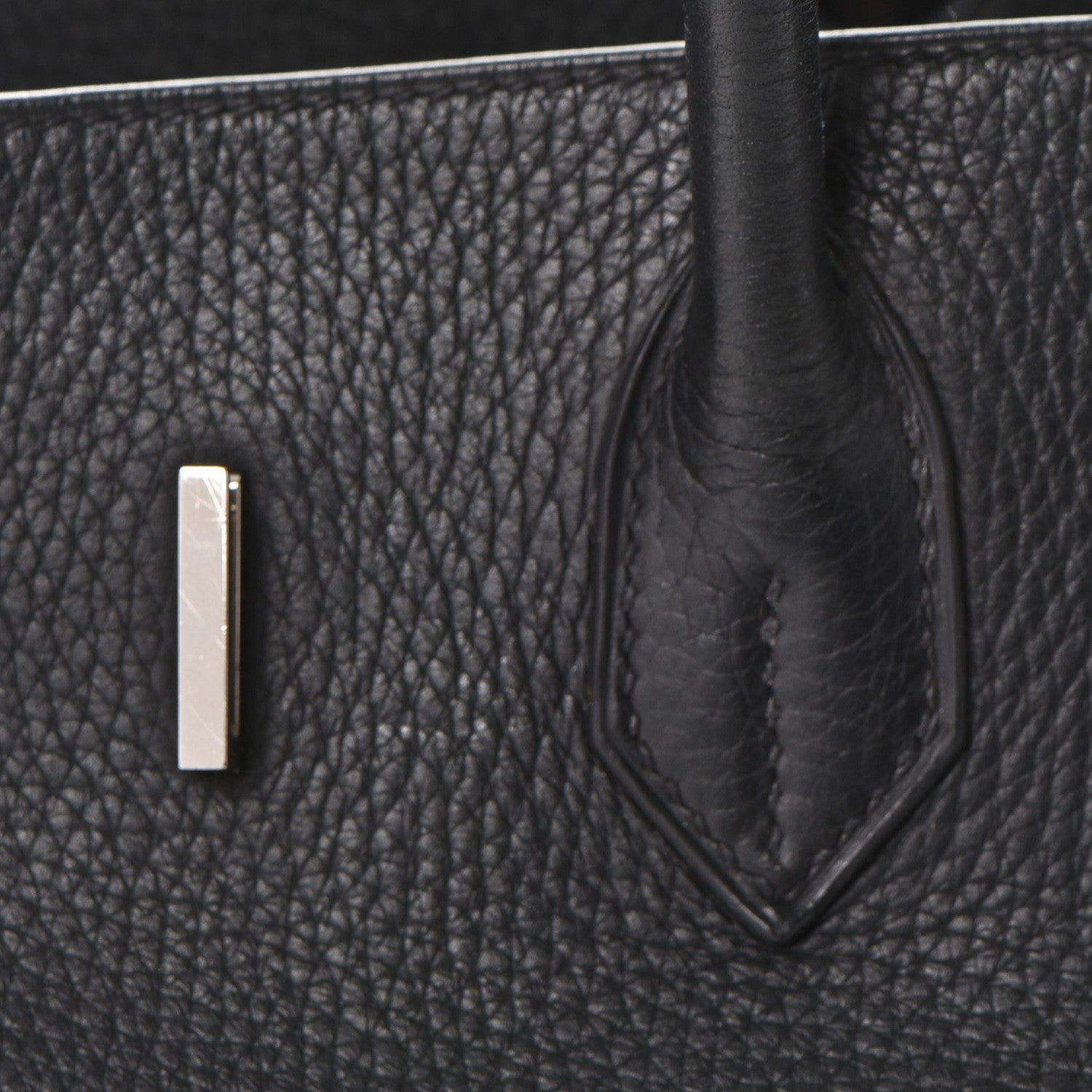 Hermes Taurillon Clemence Birkin 35 Black 26 of 35