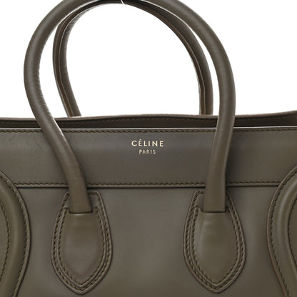 Celine Smooth Calfskin Micro Luggage Khaki 8 of 10