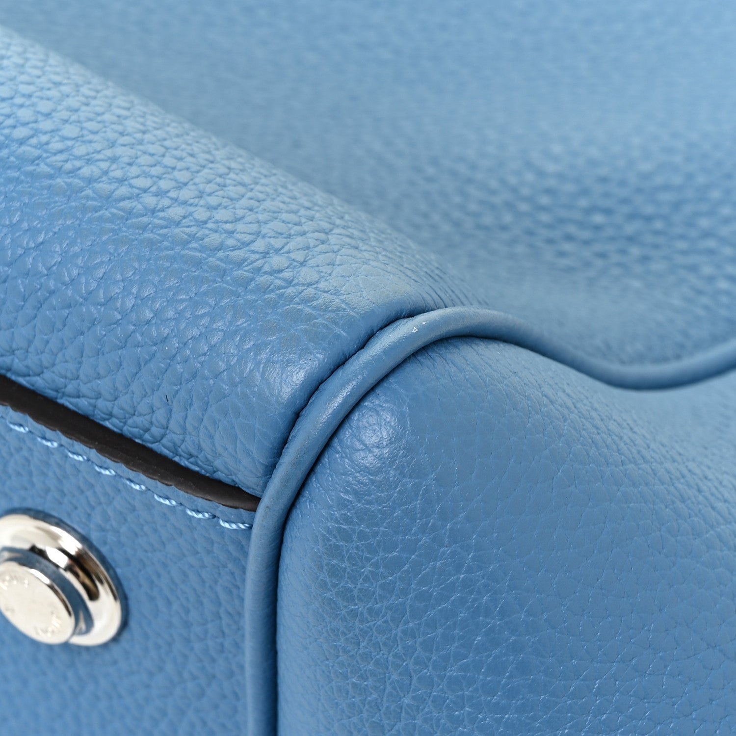 Louis Vuitton Veau Nuage Milla PM Blue Denim 12 of 14