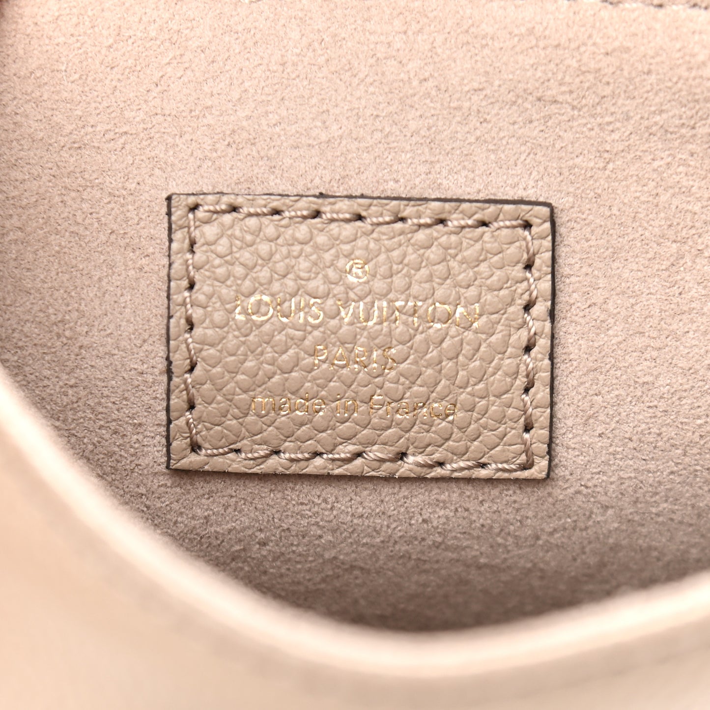 Empreinte Monogram Giant Tiny Backpack Tourterelle Cream