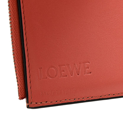 Loewe Grained Calfskin Small Vertical Wallet Light Oat Honey 6 of 8