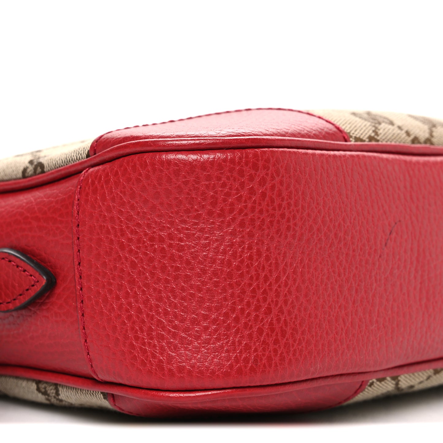 Monogram Mini Bree Messenger Bag Red