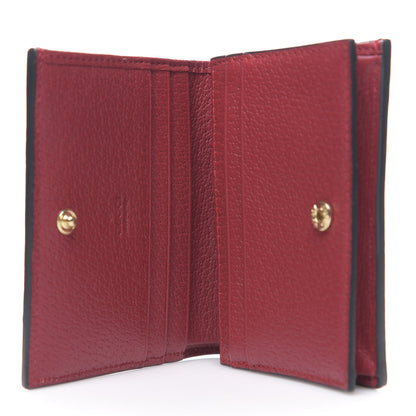 Gucci GG Supreme Monogram Flora Web Ophidia Card Case Red 4 of 6