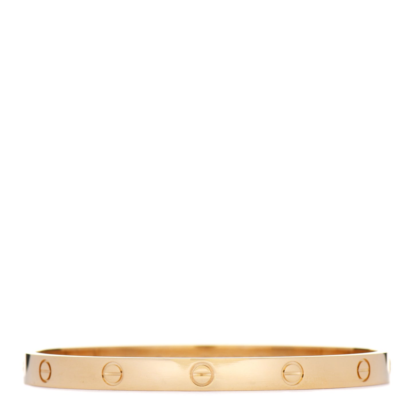 18K Yellow Gold LOVE Bracelet 20