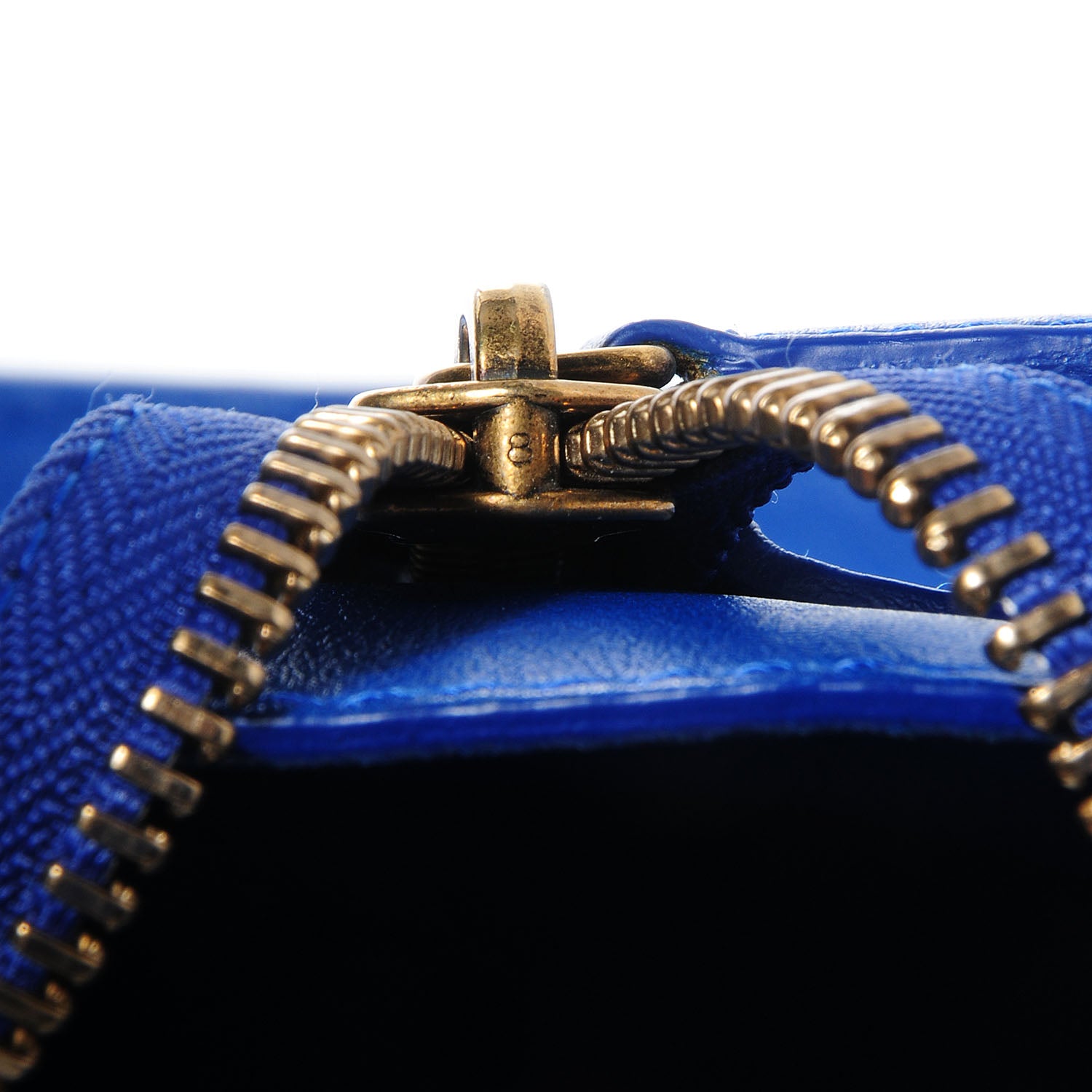 Celine Smooth Calfskin Mini Luggage Royal Blue 10 of 10