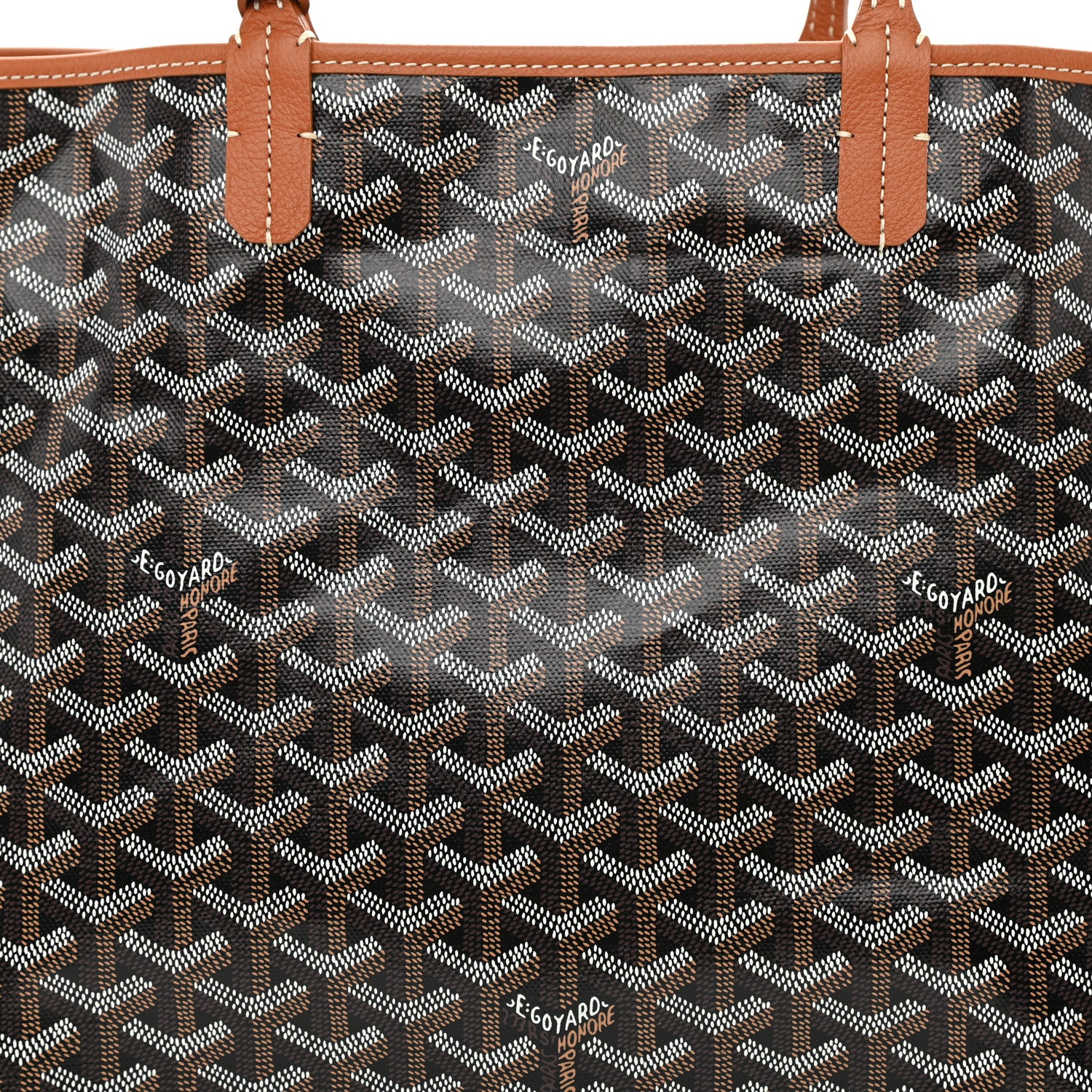 Goyard Goyardine Saint Louis PM Black Gold 10 of 10