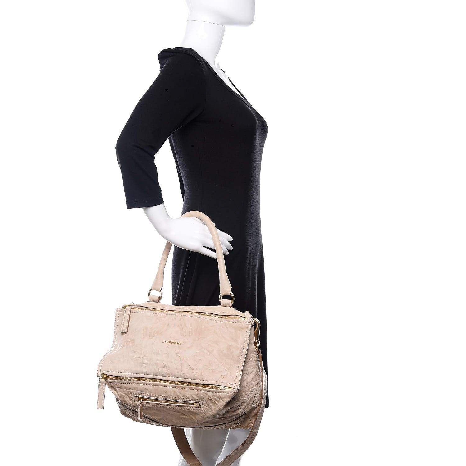 Givenchy Tumbled Sheepskin Medium Pandora Beige 3 of 16