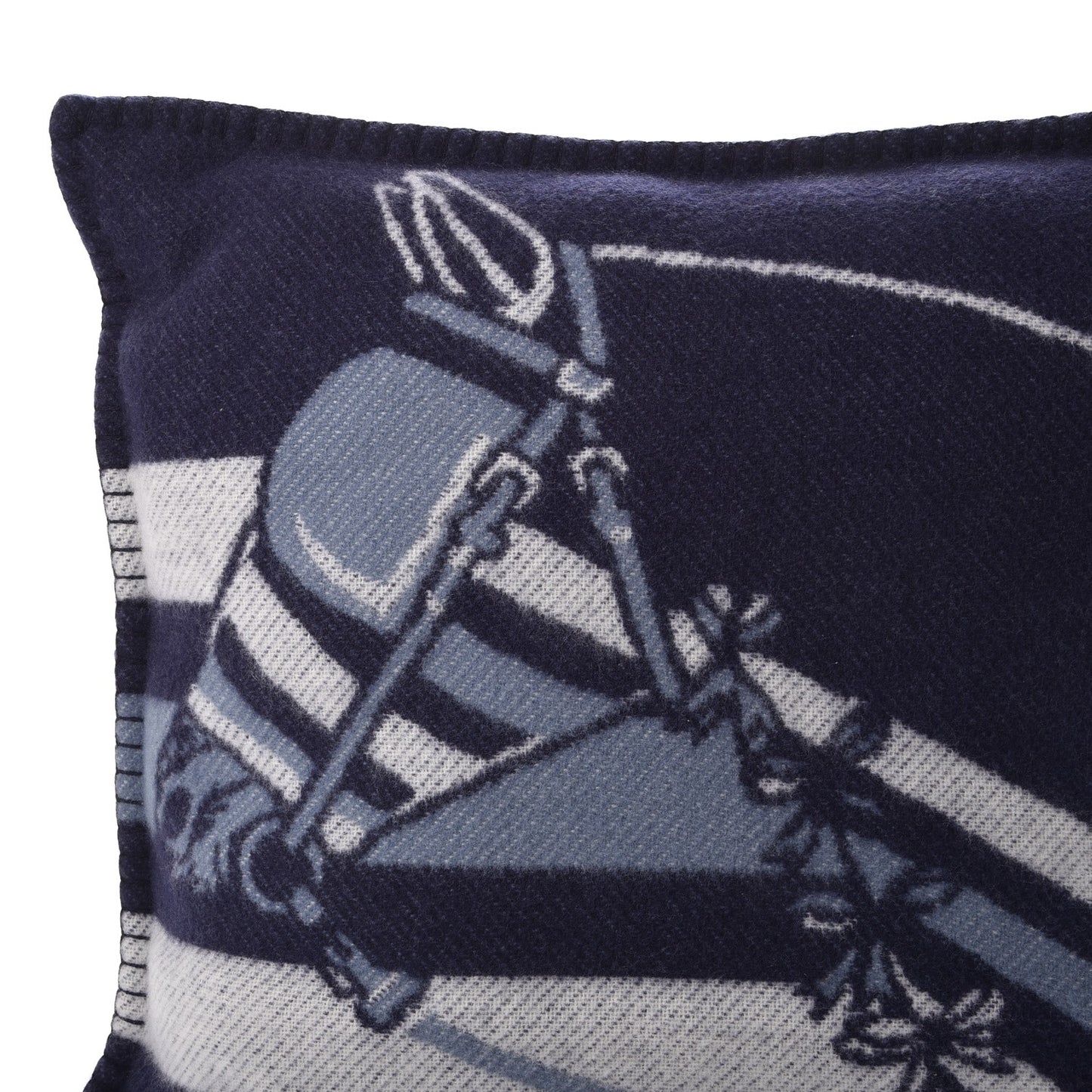Wool Cashmere Couvertures Nouvelles Pillow Marine