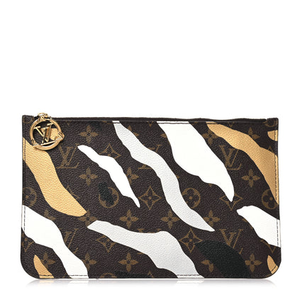 Louis Vuitton X LOL Monogram Neverfull MM GM Pochette Gold Silver 1 of 12