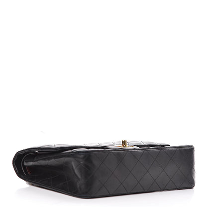 Chanel Lambskin Quilted Medium Double Flap Black 4 of 11