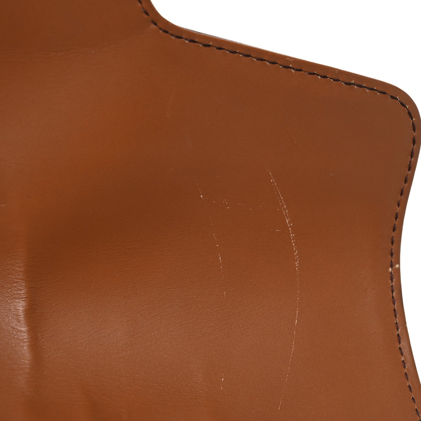 Calfskin Medium Lady Web Shoulder Bag Cuir
