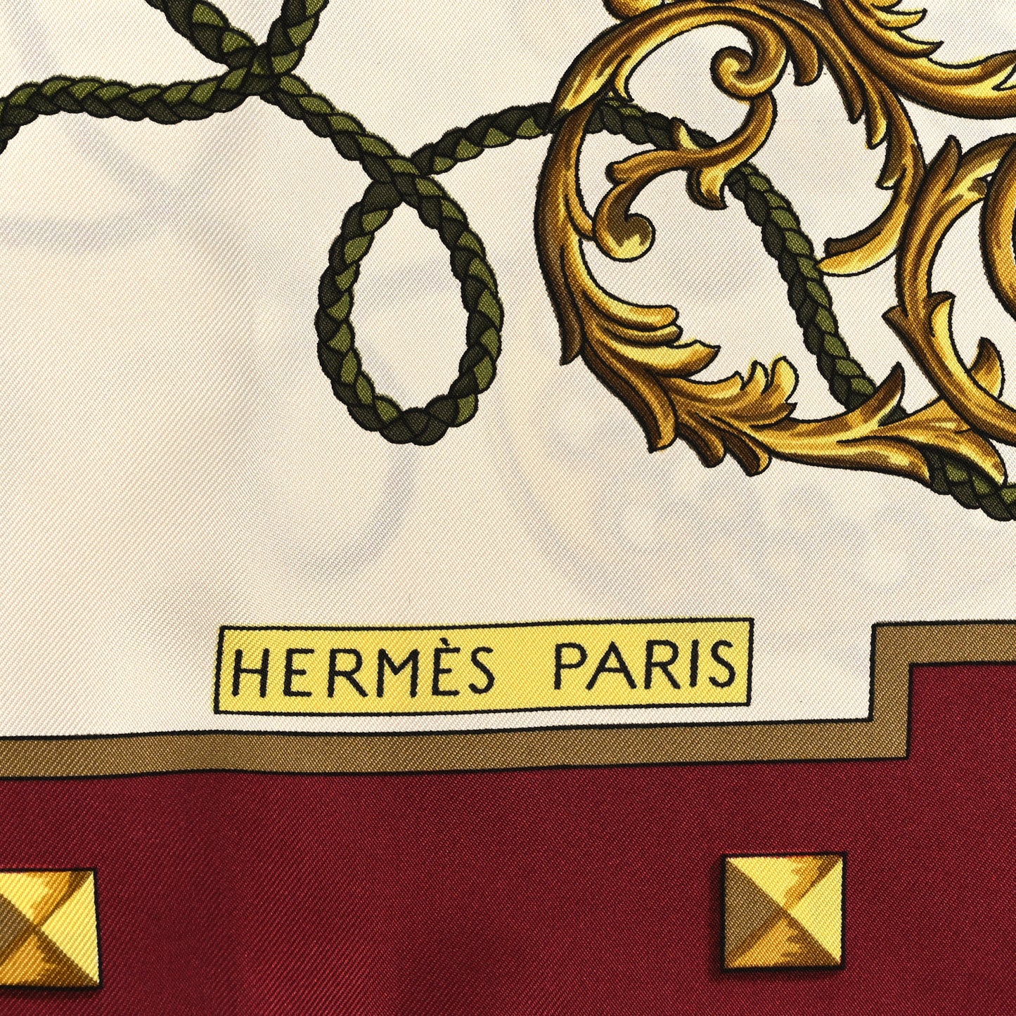 Silk Keys Les Cles Scarf 90