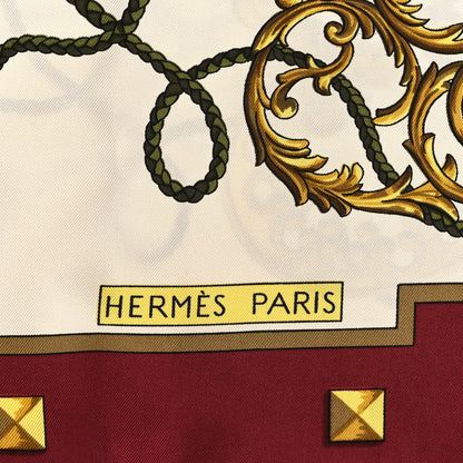 Hermes Silk Keys Les Cles Scarf 90 2 of 5