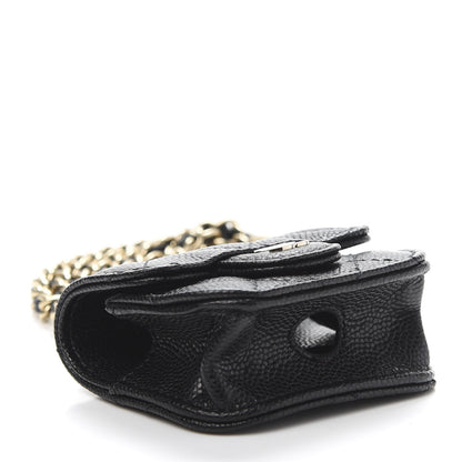 Chanel Caviar Quilted Airpods Pro Case Black 4 of 9