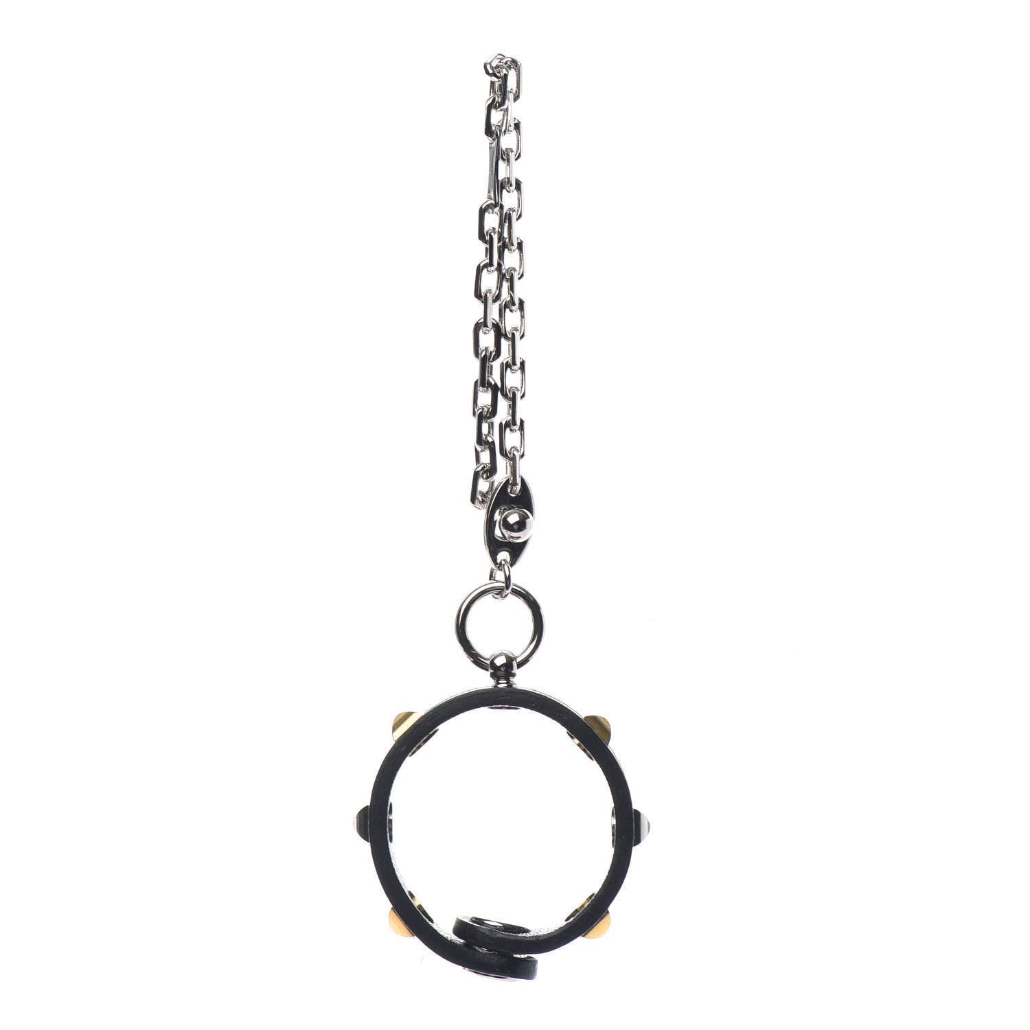 Hermes Swift Dog Clous Glove Holder Charm Black 1 of 4