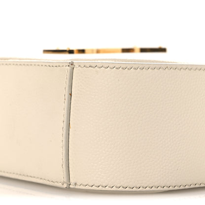 Saint Laurent Grain De Poudre Small Classic Monogram Camera Bag White 9 of 15