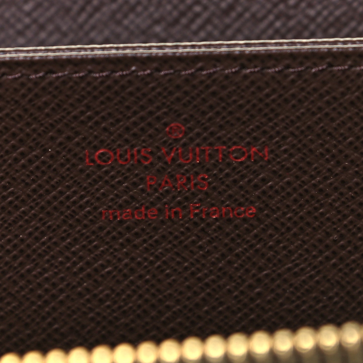 Damier Ebene Zippy Wallet