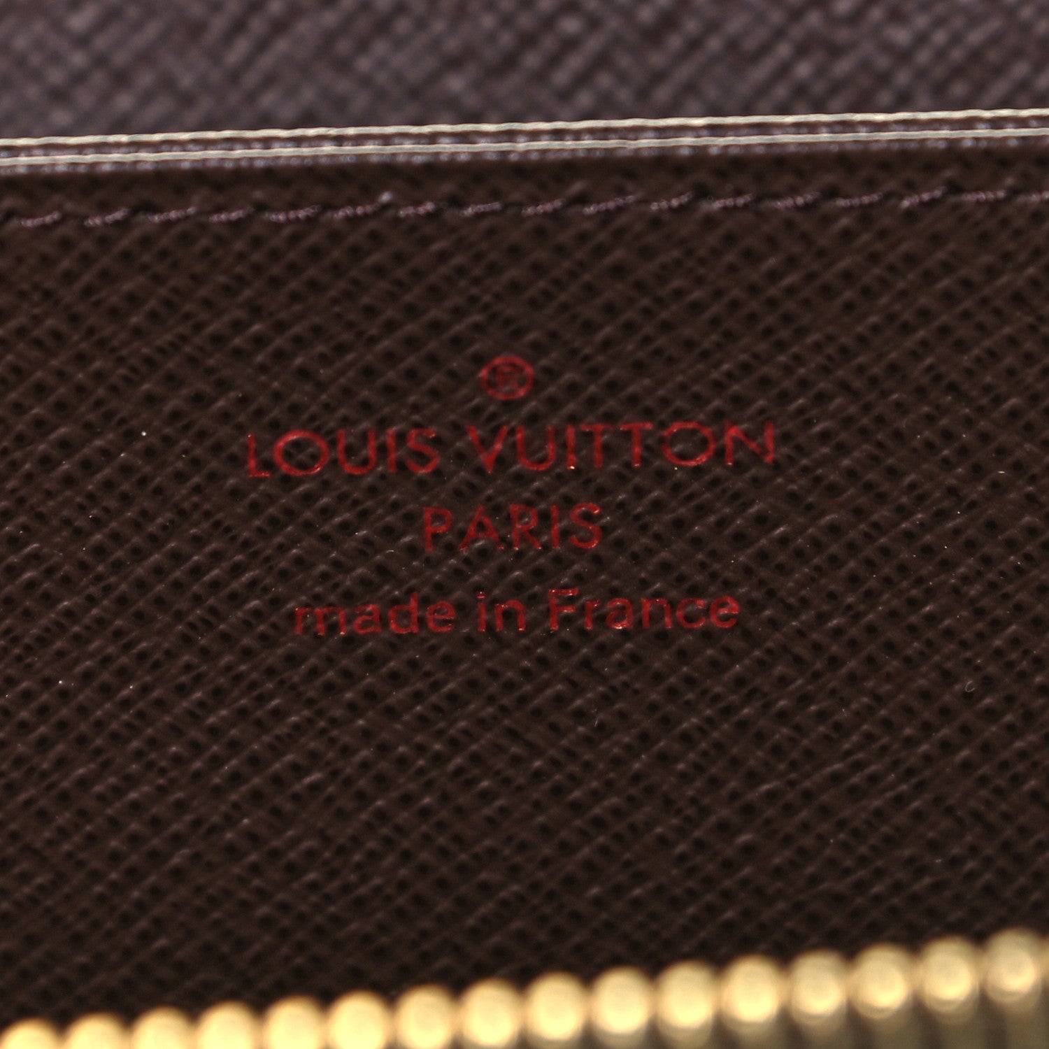 Louis Vuitton Damier Ebene Zippy Wallet 7 of 8