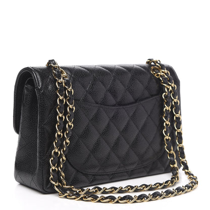 Chanel Caviar Quilted Small Double Flap Black 3 of 13