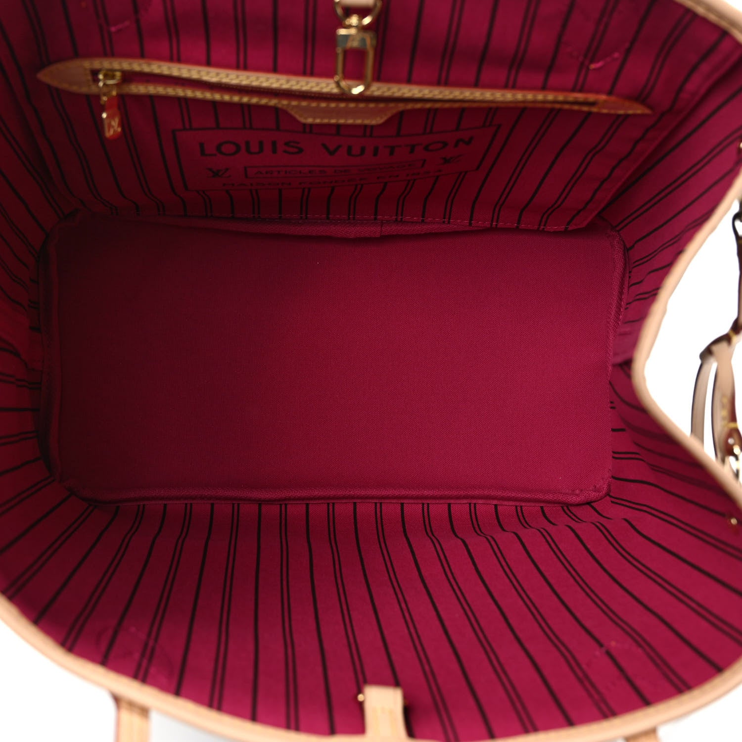 Louis Vuitton Monogram Neo Neverfull MM Pivoine 5 of 9