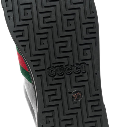 Gucci Crystal GG Monogram Web Womens New Ace Sneakers 37.5 Black 6 of 11