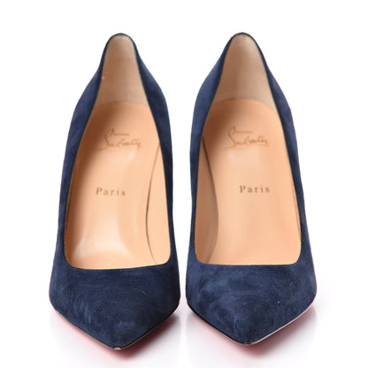 Christian Louboutin Veau Velours So Kate 85 Pumps 41 Navy 2 of 17