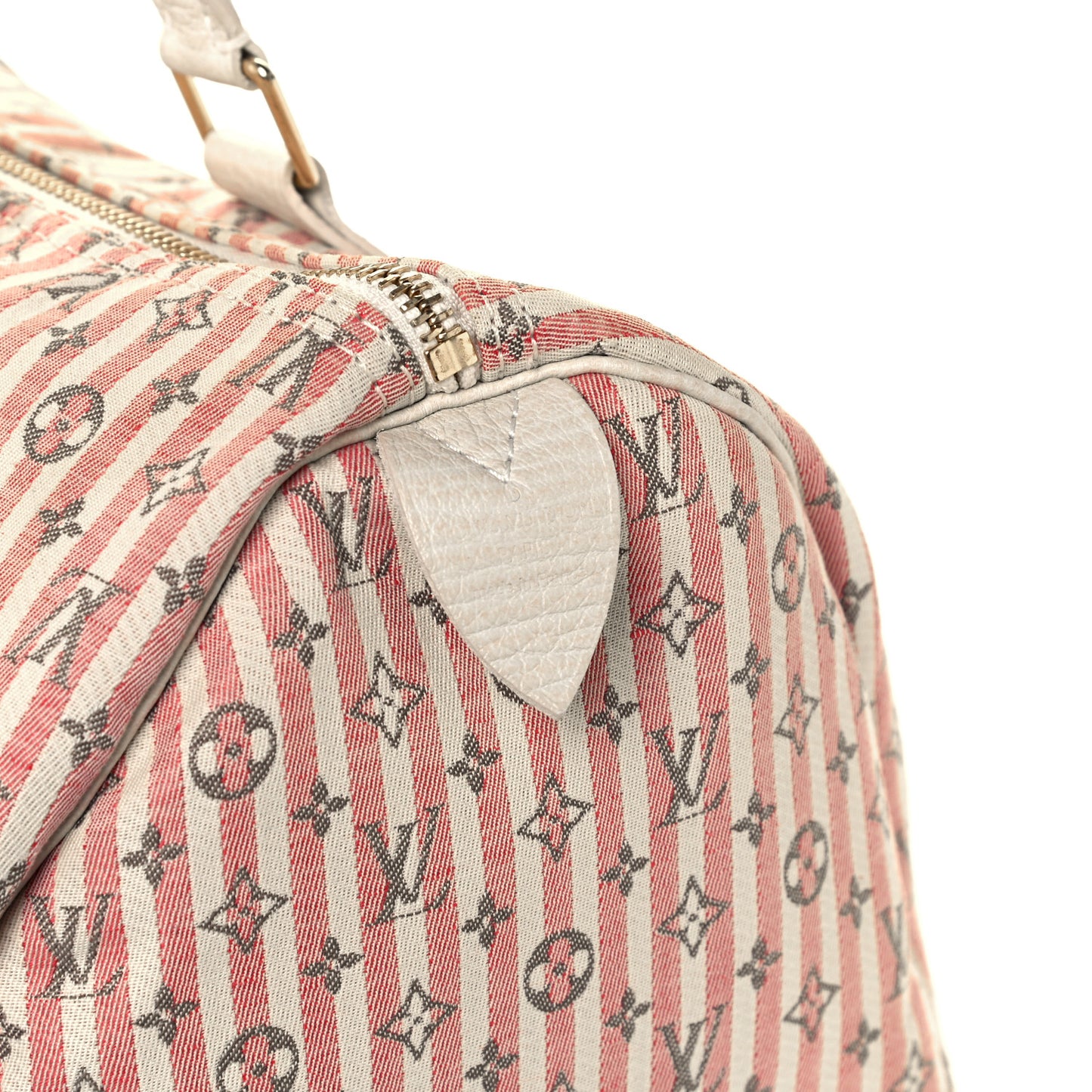 Mini Lin Croisette Speedy 30 Rouge