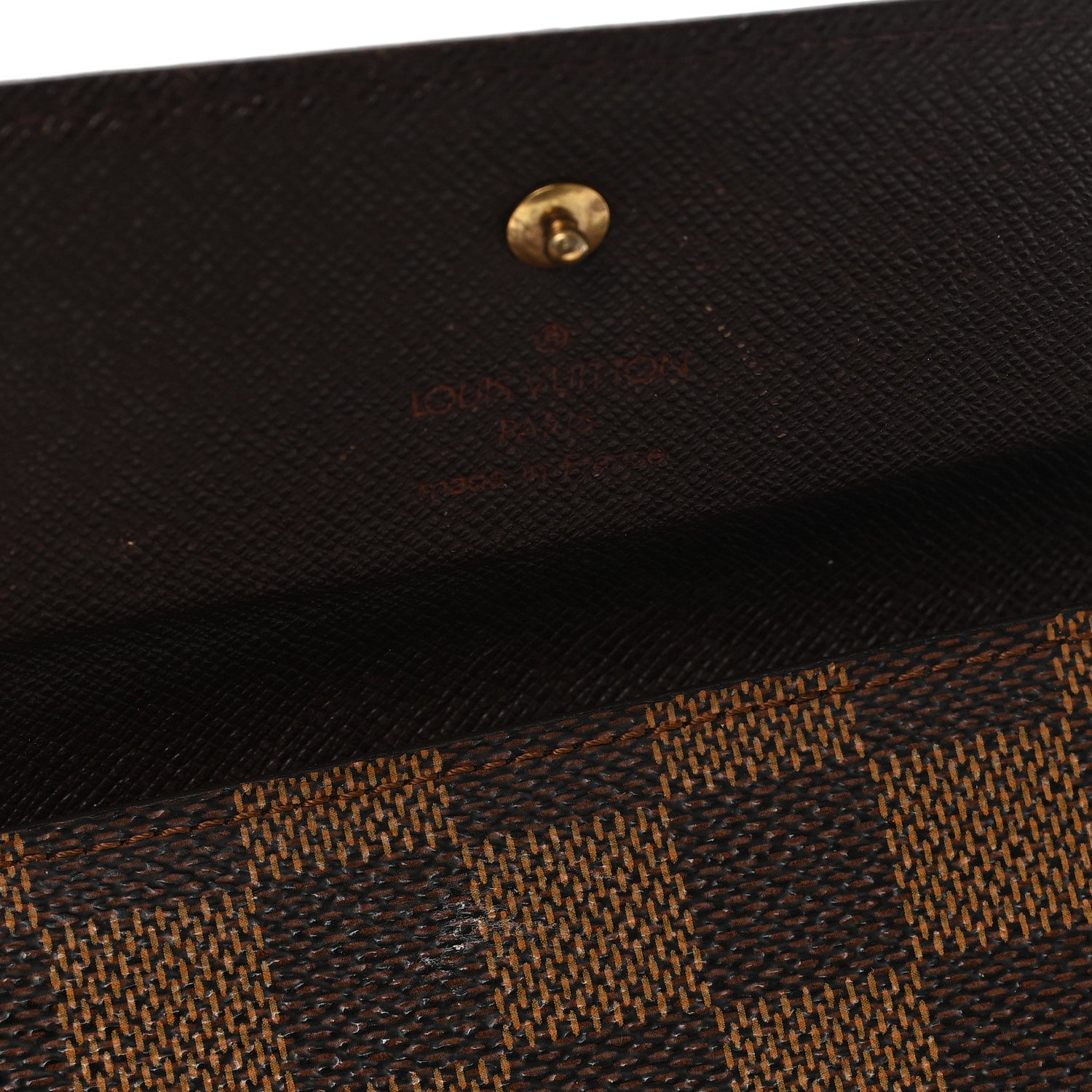 Louis Vuitton Damier Ebene Porte Tresor International Wallet 7 of 9