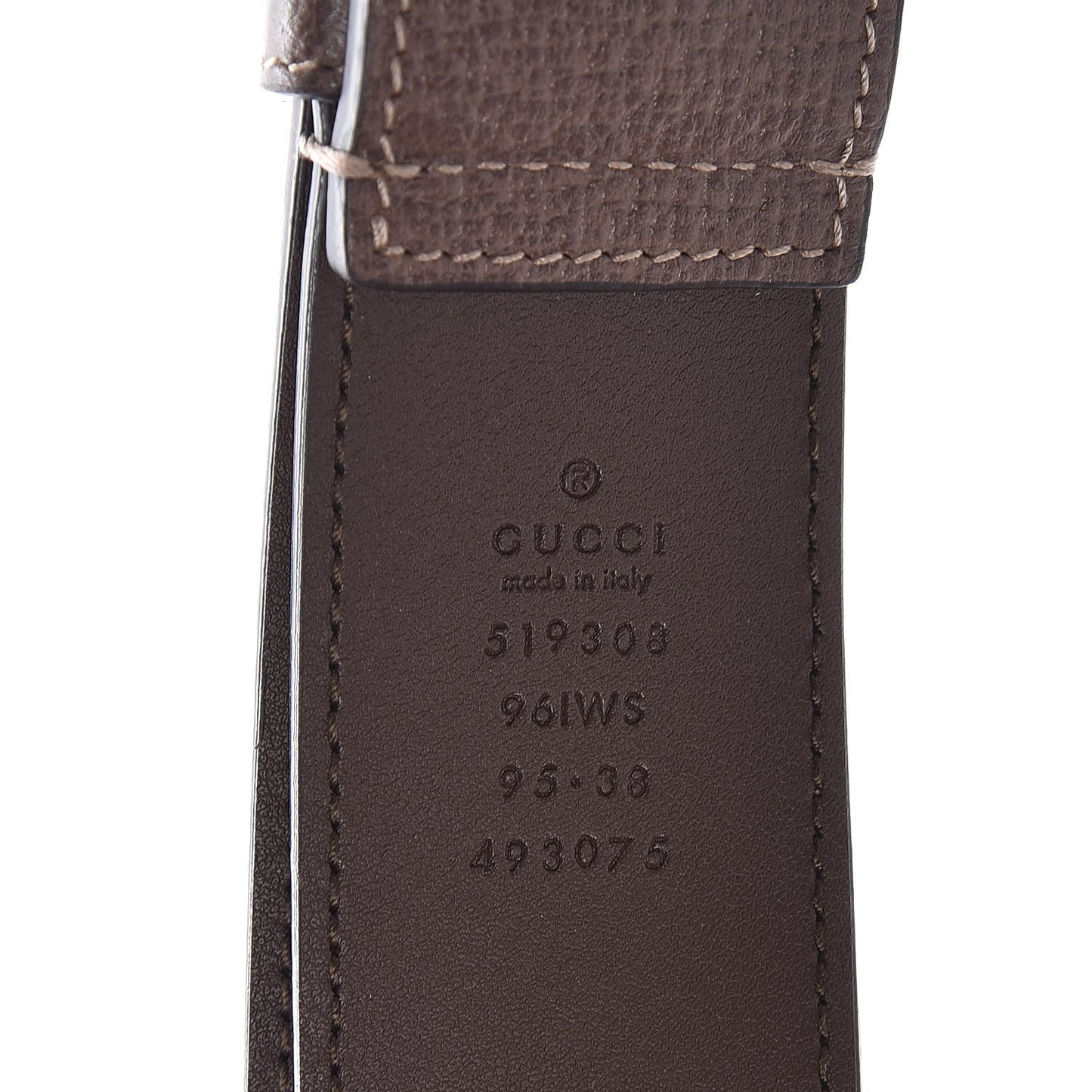 GG Supreme Monogram Ophidia Belted iPhone Case 95 38 Dark Brown